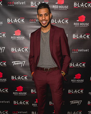 Sarunas Jackson at The B.L.A.C.K Ball